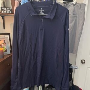 Fabletics Men's Navy Long Sleeve Shirt